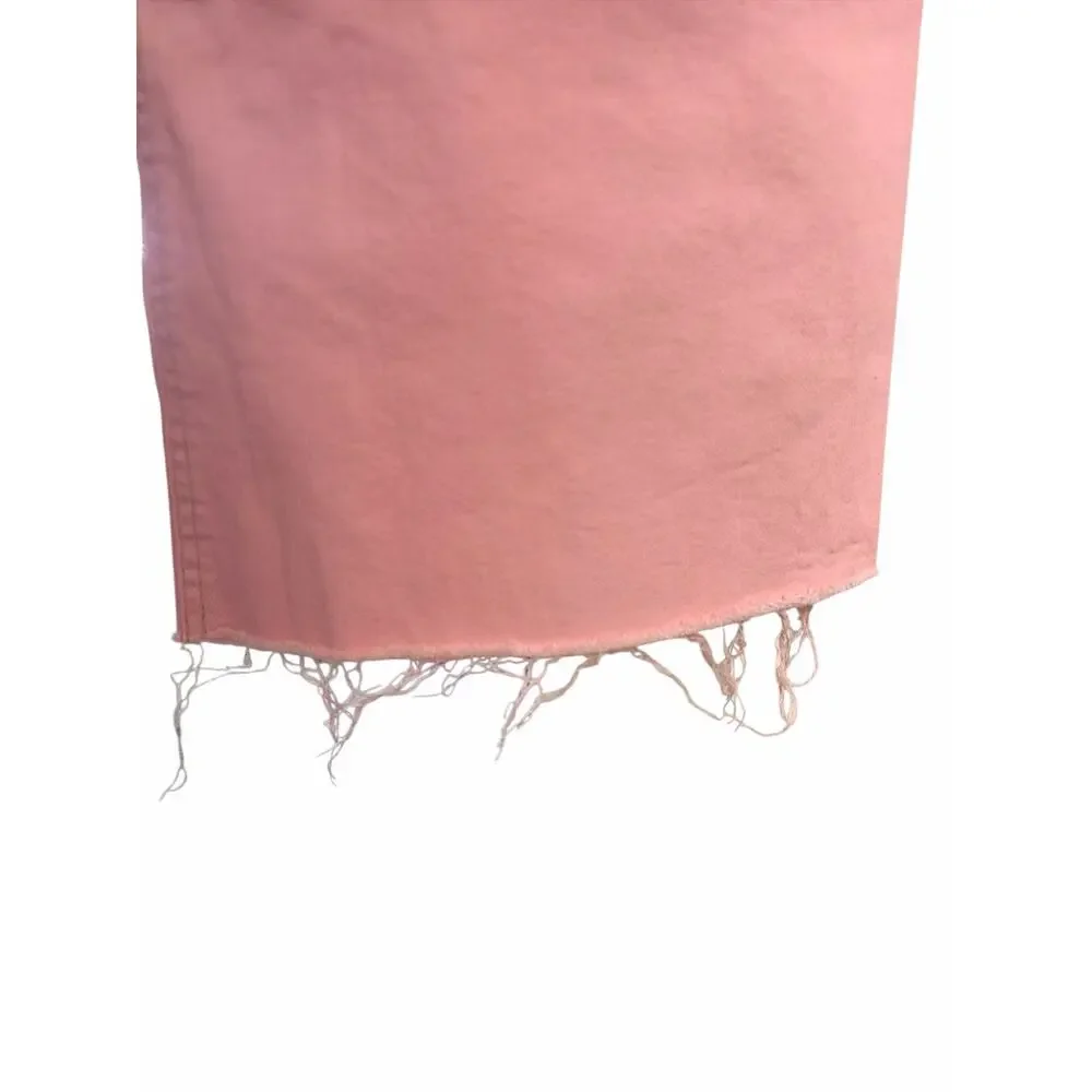 Every Pink Wide Leg Crop Denim Jean Pant size 10 - Picture 3 of 7